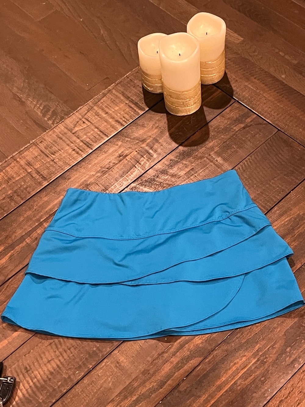 Lucky in Love Scallop Layered Tennis Skirt - Picture 2 of 11